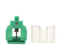 UTHCLO Aiguille de Remplacement Vert pour Platine Vinyle Compatible Précise Atn3600le Ale33 Dt55 Cn15 N7700 Atn91 avec Installation Facile en Métal et Plastique pour Lecture Vinyle