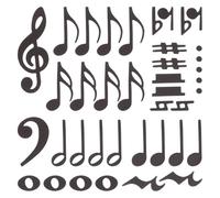 UTHCLO Aimants Symboles Magnétiques de Notes de Musique Double Face pour Tableau Blanc, Matériau Magnétique, Facile à Déplacer, pour L'éducation Musicale et L'enseignement
