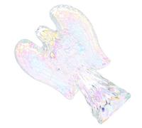 UTHCLO Ange en Cristal Ornement Élégant en Verre Cristallin Figurine Décorative pour Table Intérieure Design Unique de Jésus, Présent Fête des Mères