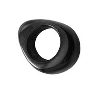 UTHCLO Anneau de Massage Corne de Buffle Noire Naturelle Outil Manuel pour Massage des Pédicure et Thérapie Traditionnelle Adapté Aux Hommes et Salons