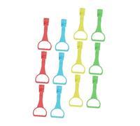 UTHCLO Anneaux de Traction Anneaux D'aide Marche 12pcs pour Tout-petits en Plastique Support Physique et Entraînement Multi-angle pour Bébé Usage Intérieur et Extérieur