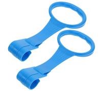 UTHCLO Anneaux Suspendre pour Berceau Bébé Bleu en Pp, Aide Bébé à Se Tenir Debout Marcher, Accessoire Portable pour Voyage et Exercice Motricité