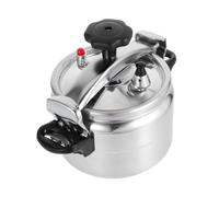 UTHCLO autocuiseur en aluminium pot de cuisine domestique pot de camping batterie de cuisine de camping de poêle à gaz Silver