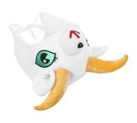 UTHCLO Bandeau-Chapeau Oreilles de Chèvre Grosse Taille pour Adulte Coiffe Cosplay Animalier Blanche Couvre-Chef Amusant pour Fête Photo et Déguisement Bonnet Mouton Réutilisable