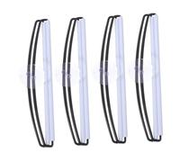 UTHCLO Bannière Rétractable Effaçable à Sec 4 Pièces, Banderoles Suspendues Blanches pour Fête et Événement, Kit DIY Portable pour Décoration D’anniversaire et Esprit D’équipe