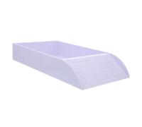 UTHCLO Bassin Bain Tortue Abs Robuste avec Rampe Plateforme pour Aquarium et Baignade Reptiles Bol Eau Lézard Multifonction Portable pour Tortues de Toutes