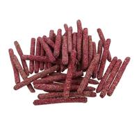 UTHCLO Bâtonnets à Mâcher pour Lapins 500G - Friandises Naturelles en Foin de Timothy et Pétales pour Dentition des Petits Animaux - Jouets à Ronger Riches en Vitamines Adaptés aux