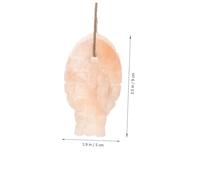 UTHCLO Bloc à Lécher Minéral Naturel pour Petits Animaux Sel Riche en Éléments Traces pour Lapins Hamsters Cochons Bloc Salin Pratique et Nutritif pour Rongeurs