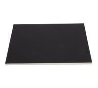 UTHCLO Bloc de Papier Quadrillé Mathématique Noir Papier Lisse et Support en Carton Stable pour Feuilles D'exercices de Mathématiques et Croquis