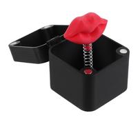 UTHCLO Boîte à Blagues Saint-Valentin Lèvres Rouges, Présent Amusant Compact pour Fêtes et Anniversaires, Accessoires Farceurs Réalistes, Fournitures de Farces Originales et Surprenantes