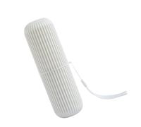 UTHCLO Boîte de Rangement Portable pour Brosse à Dents de Voyage Conteneur Plastique pour Brosse Dentifrice et Peigne Mug de Brossage Pratique pour Couple et Usage Domestique