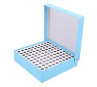 UTHCLO Boîte de Rangement pour Tubes de Centrifugation Compartiments Résistante pour Congélateur Stockage Cryogénique Échantillons Laboratoire