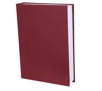 UTHCLO Boîte Décorative de Livre Factice, Coffret de Rangement 25 X 18 X 4 Cm en Carton Épais, Fermeture Magnétique, Couleur Rouge Profond, pour Bijoux, Photos et Objets Personnels,