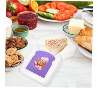 UTHCLO Boîte Sandwich Transparent Petite Boîte de Rangement Étanche pour Fruits et Snacks pour Pique et Déjeuner