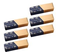 UTHCLO Boîtes à Bonbons Emballage Délicat Forme de Rouge à Lèvres Lot de 10 en Papier Bleu pour Mariage et Fêtes, pour Chocolats et Petits Présents