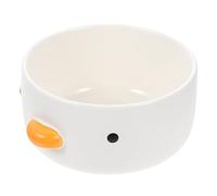 UTHCLO Bol à Dessert Céramique Miniature Forme de Poule Assiette à Cuisiner Adorable pour Snacks et Saisons pour Maison