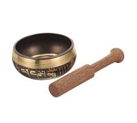 UTHCLO Bol Chantant Tibétain et avec Accessoire Bouddhiste pour Yoga et Relaxation Style Aléatoire