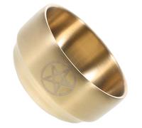 UTHCLO Bol Rituel Laiton Multi Usage pour et Bouddhiste Brûleur Dencens Porte Bougie Décoratif pour et Cérémonie Traditionnelle