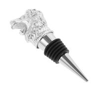 UTHCLO Bouchon de Bouteille Acier Inoxydable Lion Tête Bouchon Étanchéité Décoratif pour Vin Scelle Vin Liqueur et Accessoire de Conservation