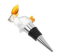 UTHCLO Bouchon de Bouteille de Vin Réutilisable Cristal avec Design Lapin Joint Hermétique Anti-fuite Conserve Fraîcheur et Saveur pour Fêtes Maison et Bar