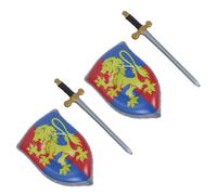 UTHCLO Bouclier et Épée Gonflables en PVC pour Garçon et Filles, Sûr et Peau Douce, pour Jeux D'imagination et Batailles de Cosplay