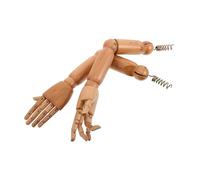 UTHCLO Bras Articulés Design Réaliste pour Mannequin Installation Facile en Bois avec Articulations Flexibles pour Affichage de Vêtements et Intégration Sociale