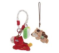 UTHCLO Breloques Téléphone Portable Cheval Créatives 2 Pièces, Pendentifs Décoratifs Kawaii Zodiaque Chinois, Porte-clés Accessoires Bijoux, Souvenir Nouvel An, Décoration pour