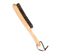 UTHCLO Brosse à Poussière en Bois Poils de Cheval pour Chapeau et Lit, Nettoyage des Coins Difficiles Bureau Voiture