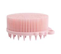 UTHCLO Brosse de Bain Garçon Fille Silicone Douce et Brosse Sensorielle Tactile pour Massage Corporel et Lavage des Cheveux Outil de Toilette Pratique pour Garçon Fille Rose