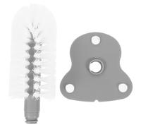 UTHCLO Brosse de Nettoyage à Ventouse pour Tortue, Accessoire en Abs Transparent pour Carapace, Poils Souples pour Gratter et Masser, Entretien et Bien-Reptiles