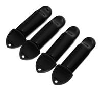 UTHCLO Brosse de Nettoyage pour Robinets à Bière en Fût Bouchon de Robinet en Caoutchouc Noir Outils de Nettoyage de Fûts de Bière pour Fête et Kegerator