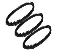 UTHCLO Brosse de Rechange pour Défroisseur Vapeur 3 Pièces Tête de Brosse Résistante à la Chaleur Compatible Nettoyeur Vapeur Portatif Accessoire pour Nettoyage des Vêtements Usage