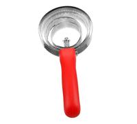 UTHCLO Brosse de Toilettage Cheval Acier Inoxydable Outil de Massage Antichute pour Poils de Bétail et Facile à Utiliser pour Équitation et Soins Équins