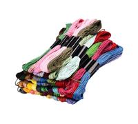 UTHCLO Bundles de Fil à Broder Coton Brins pour Point de Croix Diy et Durables pour Couture Artisanat et Organisation Floss
