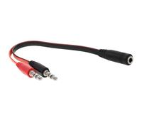 UTHCLO Câble Audio Doubleur Jack Tpe avec Micro Adaptateur Prise Jack Mâle vers Double Femelle pour Partage Audio Smartphone PC Tablette