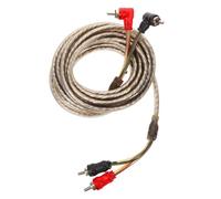 UTHCLO Câble Audio Subwoofer Cuivre Pur Kit Fil Haut-parleur pour Caisson Basse Voiture Installation Rapide et Clair pour Système Audio Auto