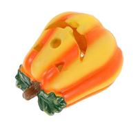 UTHCLO Cachette Reptile Forme de Citrouille pour Amphibiens et Reptiles Cachette Décorative et Abri Naturel pour Terrarium Petite Grotte Simulée Facile à Nettoyer