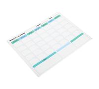 UTHCLO Calendrier Tableau Mensuel Autocollant en Pvc Effaçable à Sec, Repositionnable Résidu, pour Gestion D'emploi du Temps et Planification Familiale
