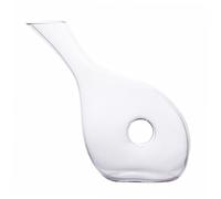 UTHCLO Carafon à Vin en Verre Cristal Forme Escargot 1l, Verseur Compatible Bouteilles, Accessoire Vin Rouge pour Maison et Bar, Aérateur Facilitant L’oxygénation Service Élégant