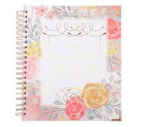 UTHCLO Carnet de Mariage Planificateur de Fiançailles 289X235 MM Bloc-Notes de Compte à Rebours Organisateur de Mariage Pratique pour Souvenirs et Préparation des Futurs Mariés