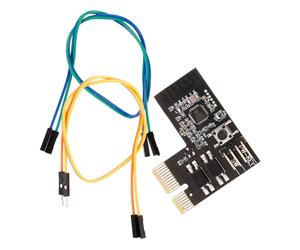 UTHCLO Carte d'Extension de Bouton d'alimentation Pc à Distance, Contrôle Pratique pour Allumer, Redémarrer et Résoudre Écran Mort et Panne Système