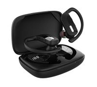 UTHCLO Casque Auriculaire sans Fil TWS Sport Étanche Version 5.0 Noir Léger Compact pour Activités Sportives Et Appels sans Utilisation des Mains