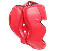 UTHCLO Casque de Boxe en Cuir et Éponge Confortable pour Hommes et Garçon et Filles, Design Une Pièce, Protection Tête pour Taekwondo et Muay Thai