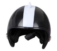 UTHCLO Casque pour Hamster en Fer Solide, Accessoire Photo Original pour Petits Animaux, Chapeau Décoratif Noir Étoiles, Créatif pour Fêtes et Moments Ludiques