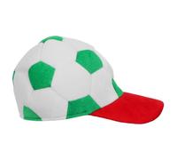 UTHCLO Casquette de Supporter de Football Mexicaine Respirante à Visière, Taille 55-59 Cm, Chapeau de Fête pour Match et Événements Sportifs, Couvre-chef Léger pour Supporters, Casquette