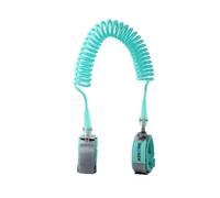 UTHCLO Ceinture Anti-perte Garçon et Filles avec Corde de Traction 2,5 M Verte, Bracelet Ajustable avec Verrou Sécurisé, Matériau Solide pour Promenade, Voyage et Activités en Plein Air,