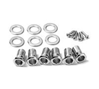 UTHCLO Chevilles Accordeur Guitare Lr Tuning Pegs Mécaniques pour Banjo et Guitare Électrique Chrome A Accessoires pour Adultes