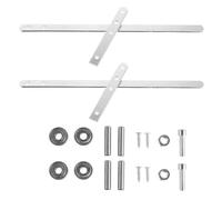 UTHCLO Cintreuse Manuelle Lourde pour Barres D'acier Jusqu'à 10 Mm, Lot de 2, Outil de Cintrage Industriel en Acier Robuste, Machine à Cintrer Portable pour Chantier et