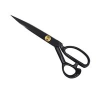 UTHCLO Ciseaux de Couture Tailleur Professionnels Métalliques Noirs Légers et Durables Outils Précis pour Tissus et Loisirs Créatifs