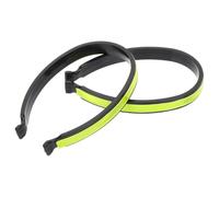 UTHCLO Clips Réfléchissants pour Pantalons de Cyclisme 2 Pièces en Plastique et Résine, Résistants à l'usure, Améliore la Visibilité Pratique du Vélo